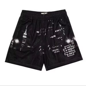 💜 | Eric Emanuel EE Black Skyline Shorts [ SALE ]